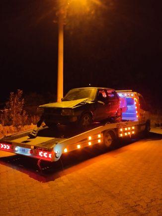 Kazalı Araç Taşıma